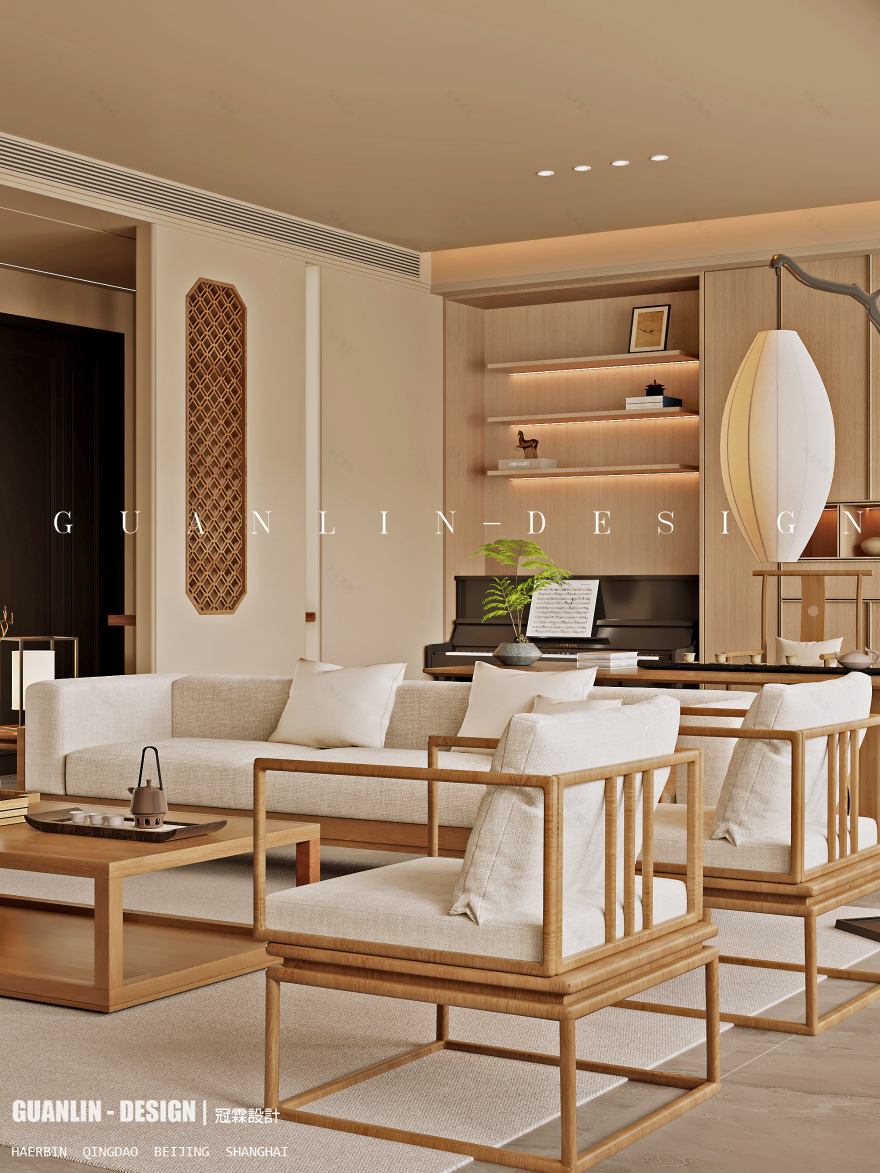 宋式美学 中式的浪漫 文人的气息丨中国青岛丨冠霖設計-31