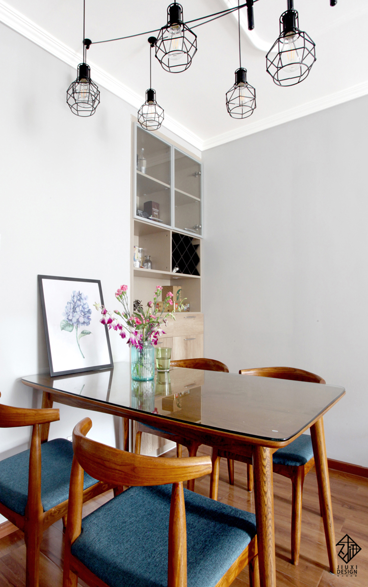 【久栖设计】北京富力蕙兰美居丨如沐自然-20