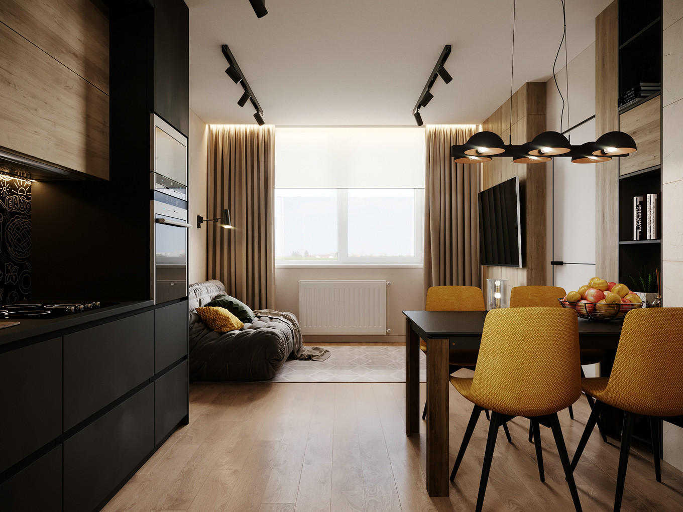 北欧原木的诗意生活——XX 项目生活空间设计-2