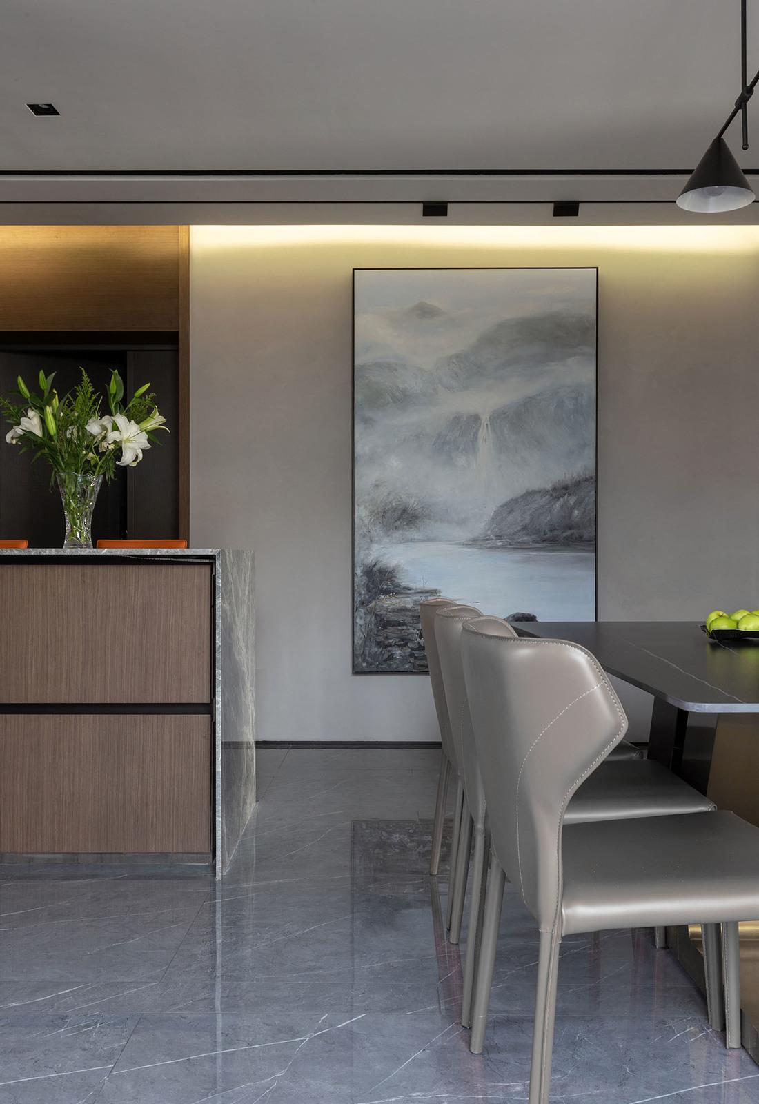 在地室内设计丨《构筑生活》丽都水岸大平层-4