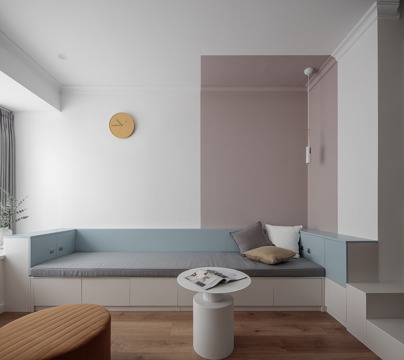 成都金科东方雅郡·蓝月亮 home,打造法式复古明亮北欧风居所-11