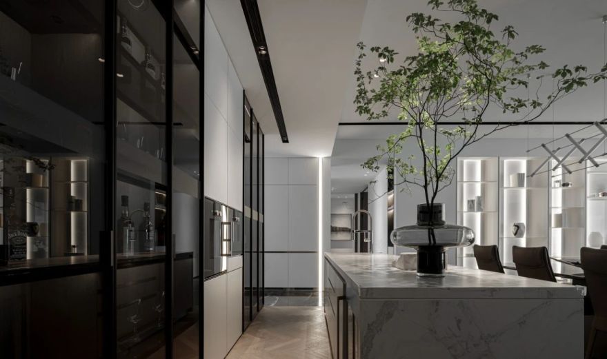 杭州中海黄龙云起・三里庐大平层样板间丨中国杭州-34