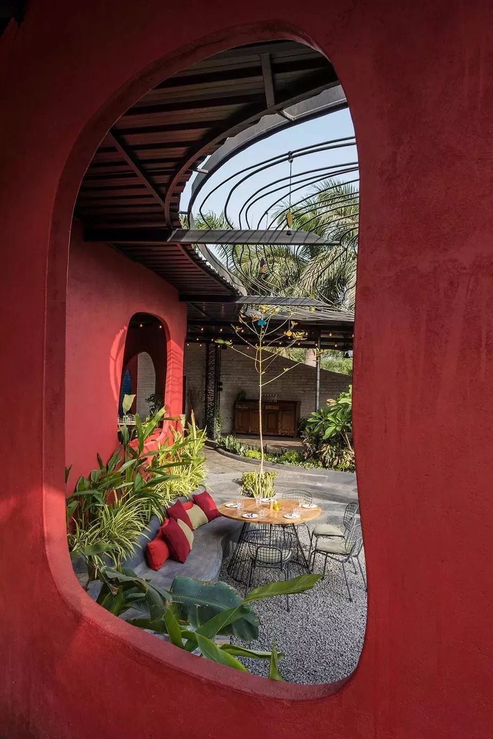 一楼带院子,这样设计美呆了!!!-25