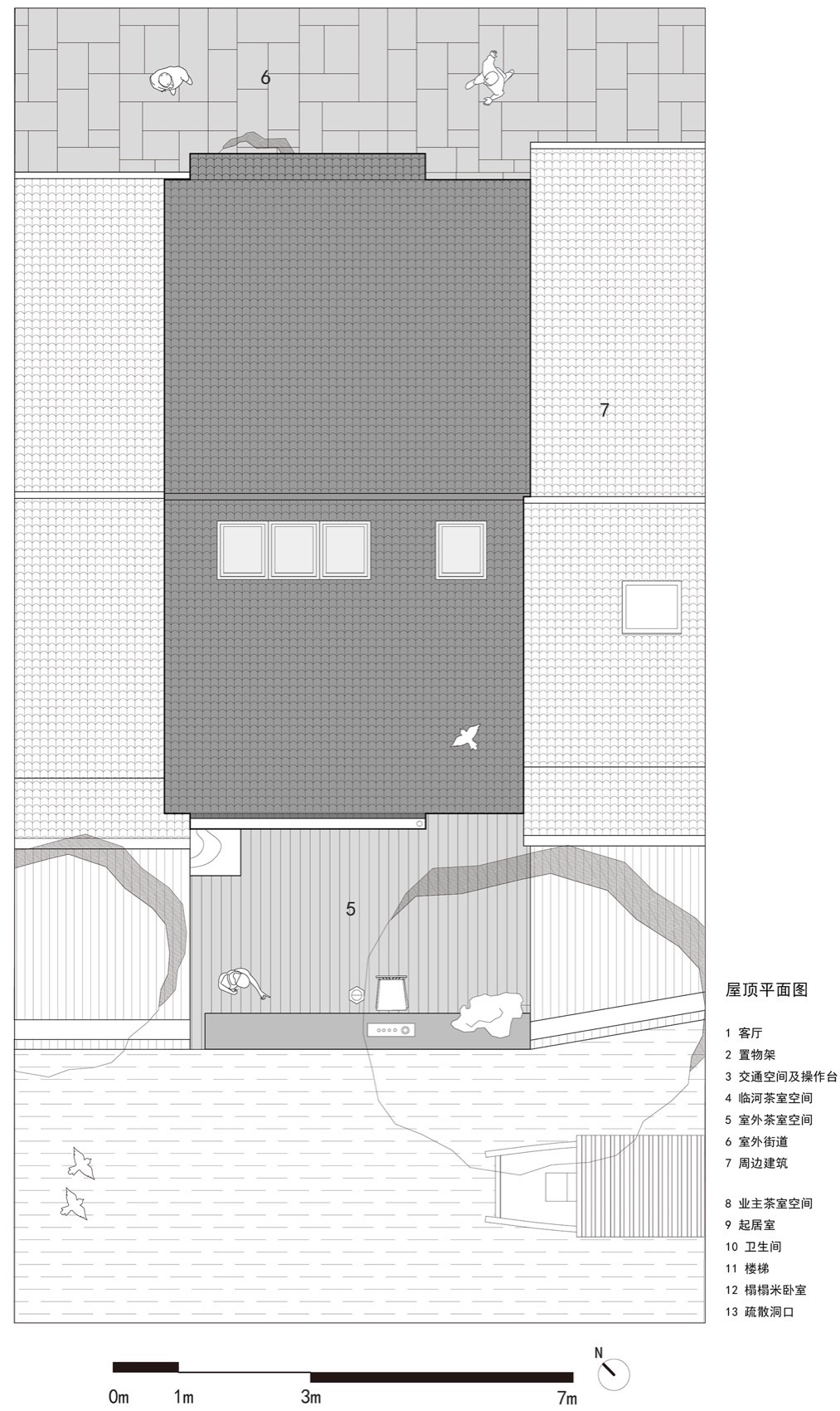 杭州小河茶馆丨中国杭州丨房子和诗建筑事务所-82