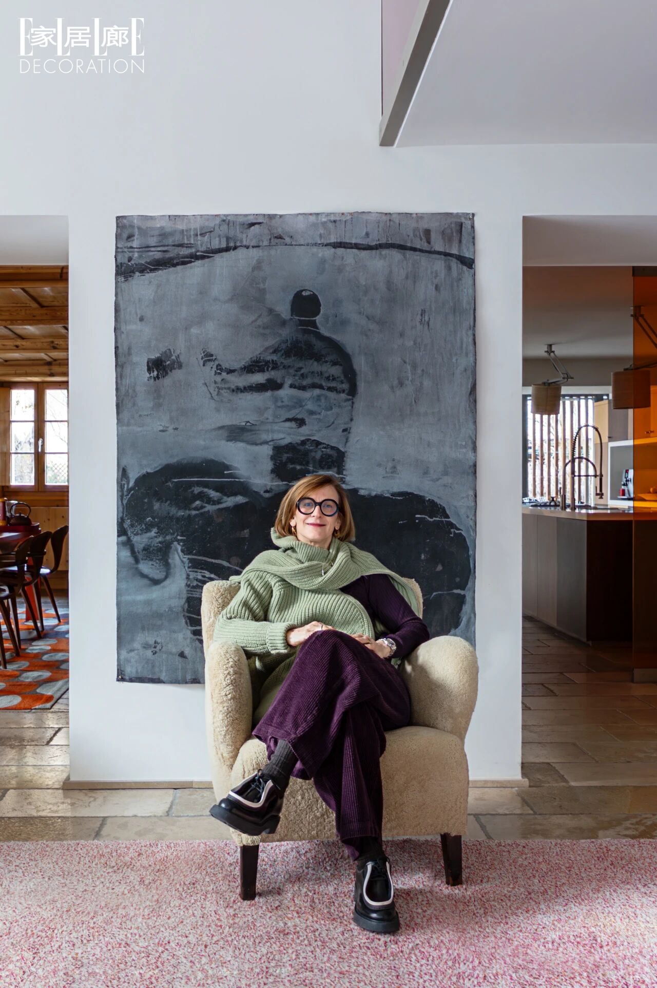 将200岁农舍改成温暖的现代木屋丨法国-4