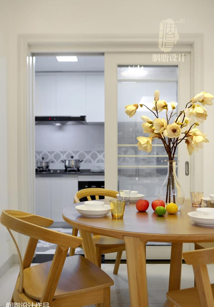 北欧风家装设计,原木元素与色彩搭配的清新之作-15