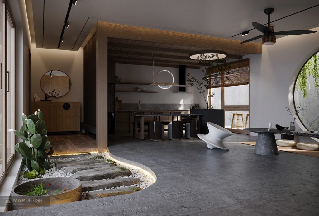 越南特色住宅室内设计项目丨越南设计师团队-26