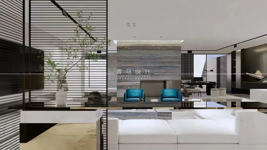 现代简约底跃别墅设计丨青马别墅设计-107