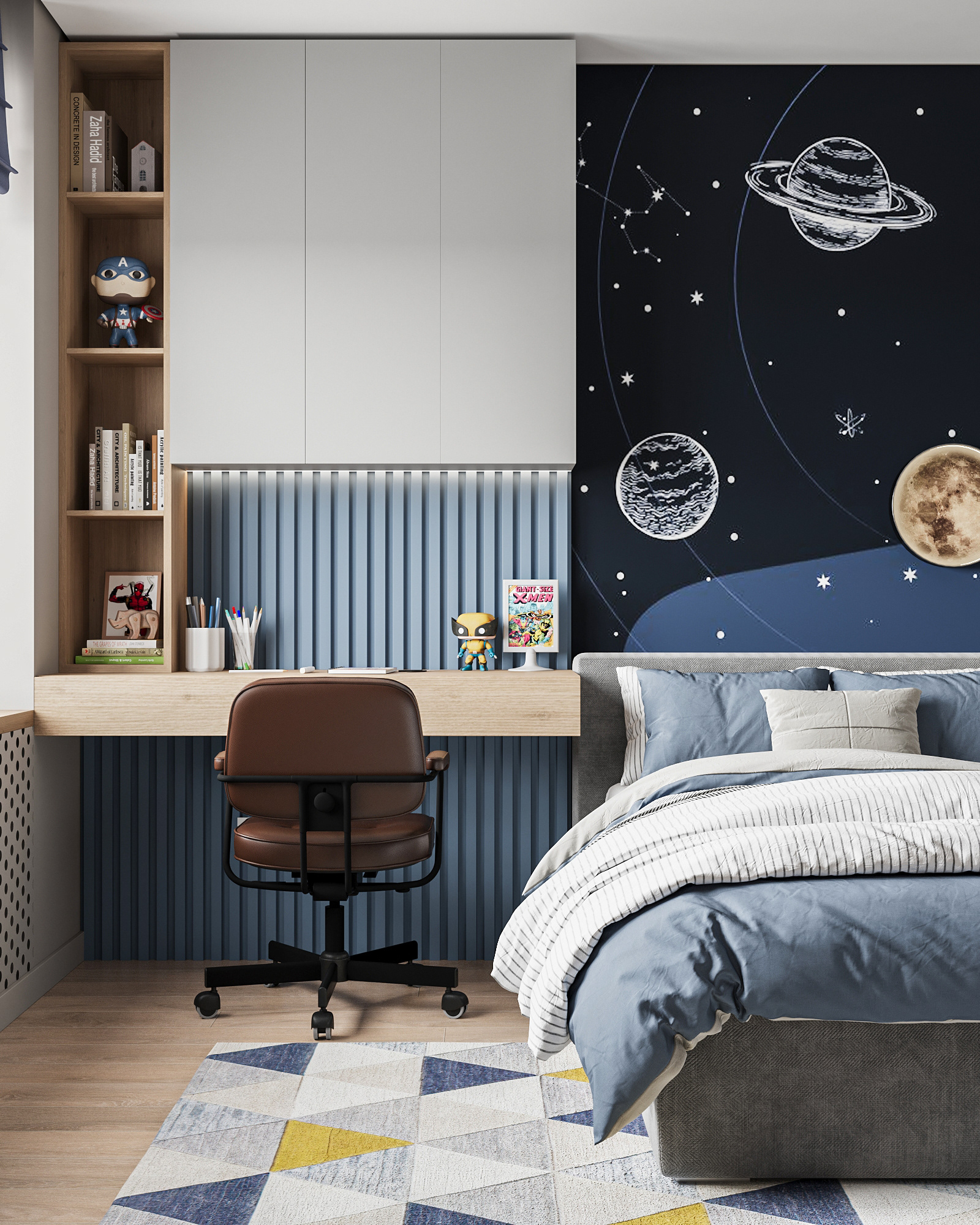 "Renovation"男孩儿童房设计-7