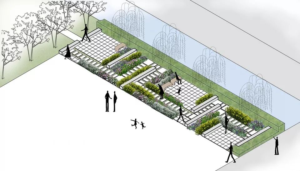 同济大学四平路校区四个广场绿色空间营造-47