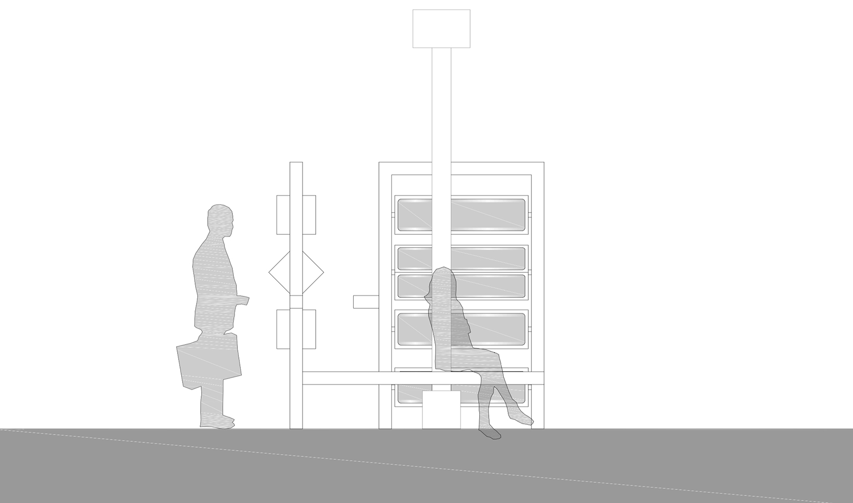 “Ribbon”临时装置丨美国纽约丨The Urban Conga 与 Hive Public Space-48