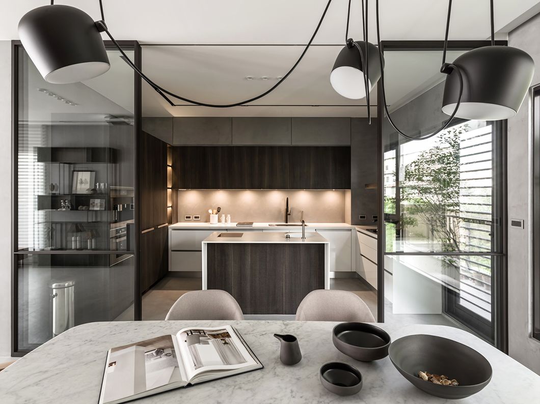 110 坪四层别墅，极简线条与自然元素共融-27