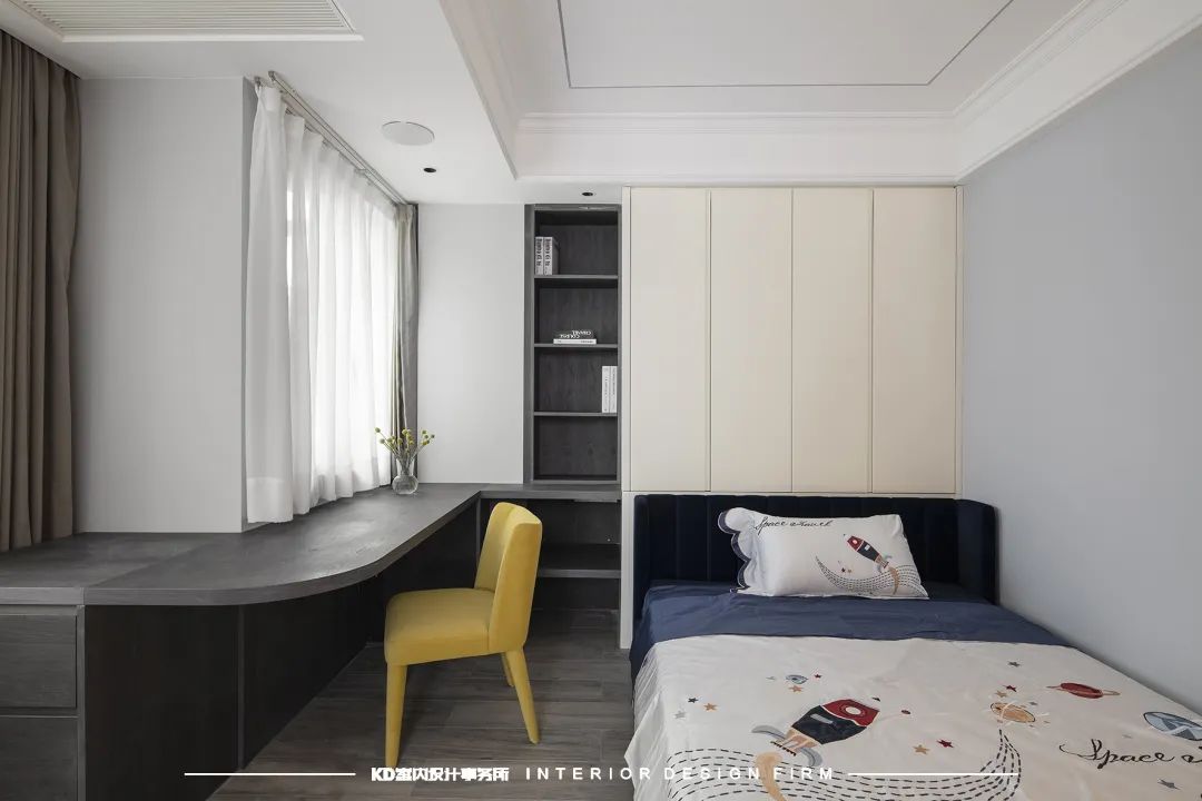 重庆渝北区现代法式别墅设计丨中国重庆丨恺悦陈设,KD室内设计第一设计中心-124