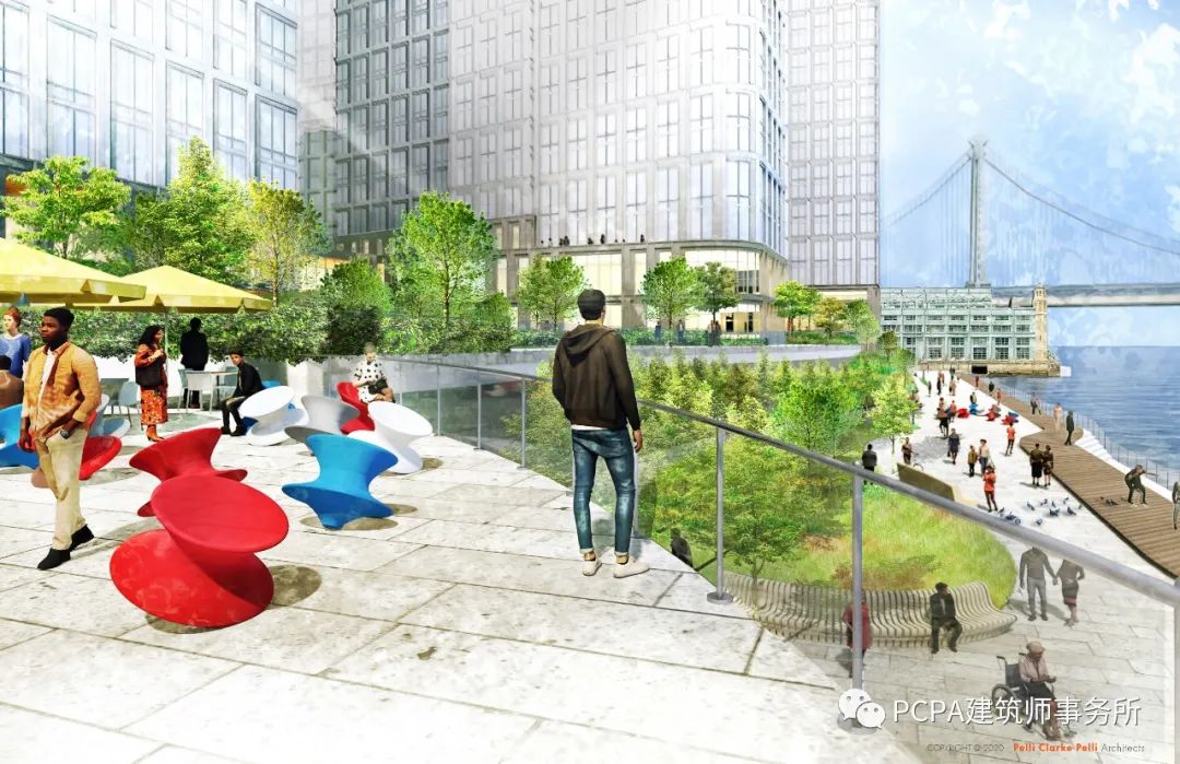 费城核心滨水区佩恩码头城市更新-41