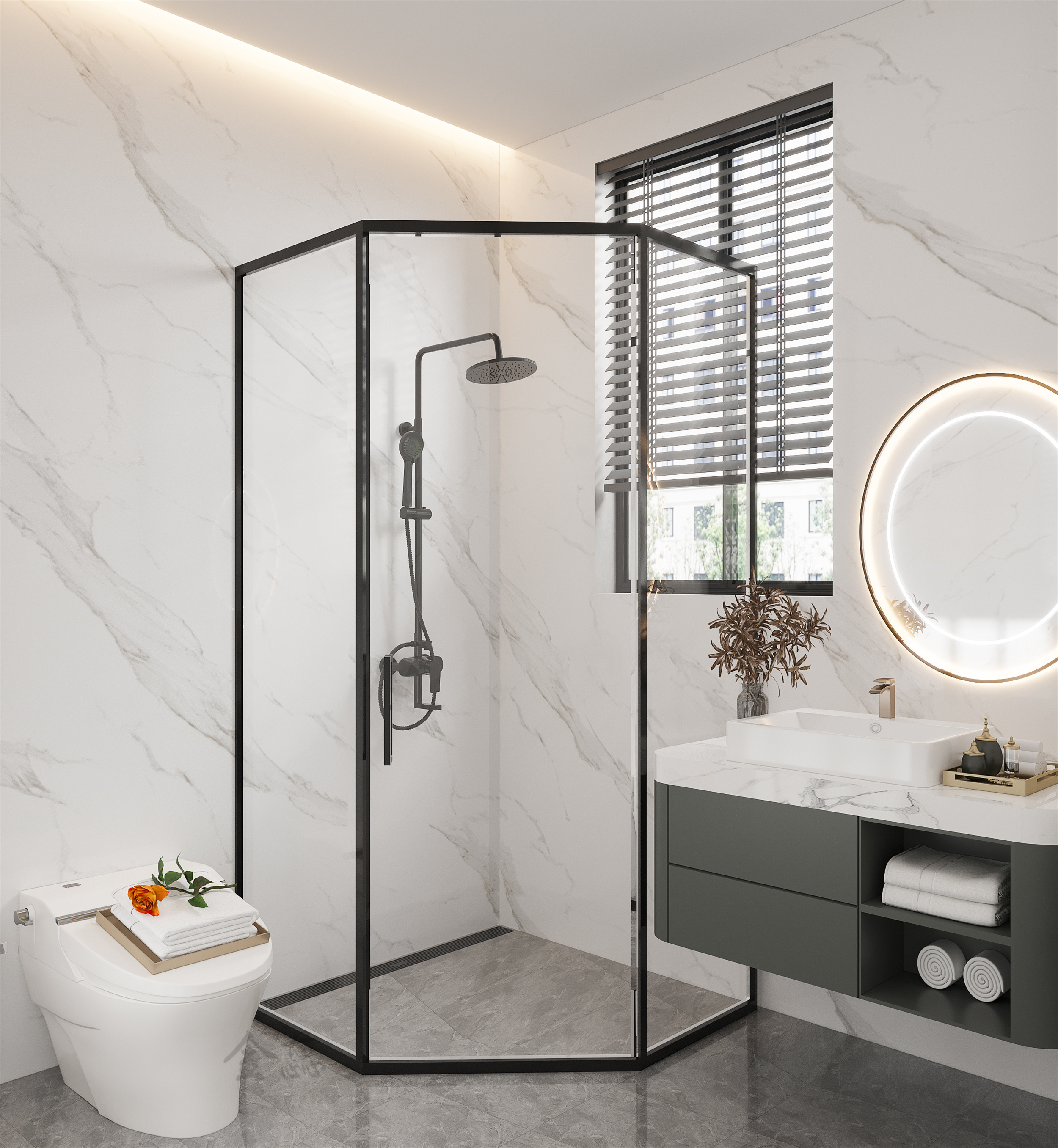 现代东方美学平层设计-7