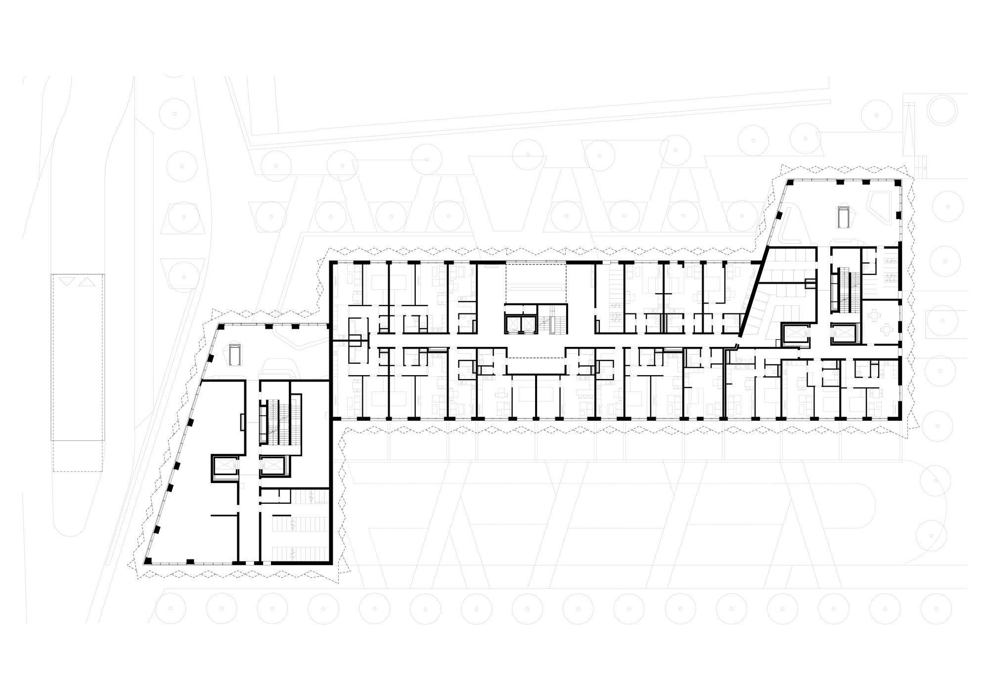 Guthaus 住宅高层建筑丨斯洛伐克布拉迪斯拉发丨AllesWirdGut Architektur-19