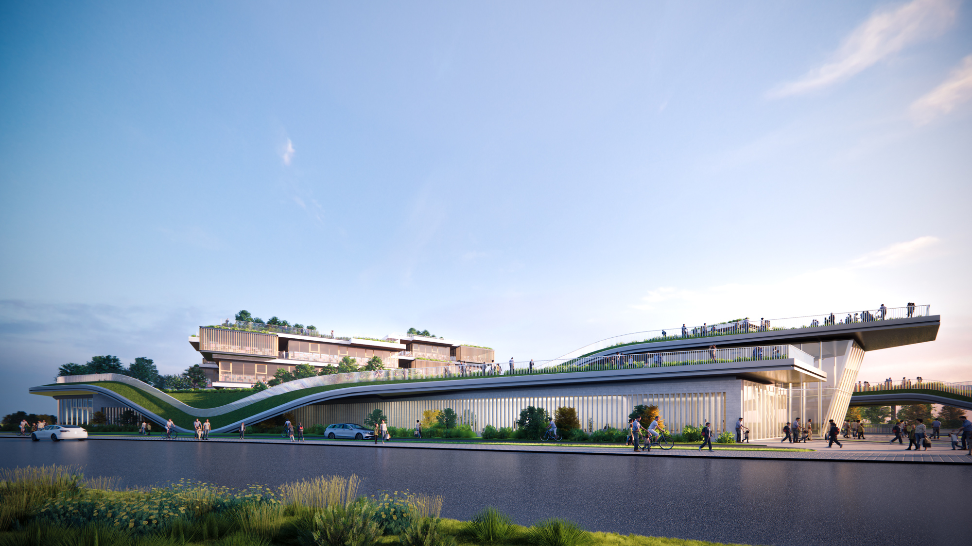 在建方案 | 绿野小镇：钱江新城二期未来校园项目 / 10 Design-8