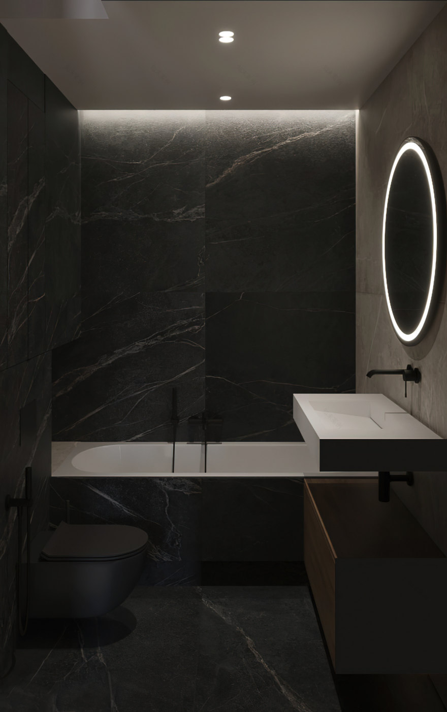 Wiślany Mokotów公寓室内设计丨波兰华沙丨RES Design-26