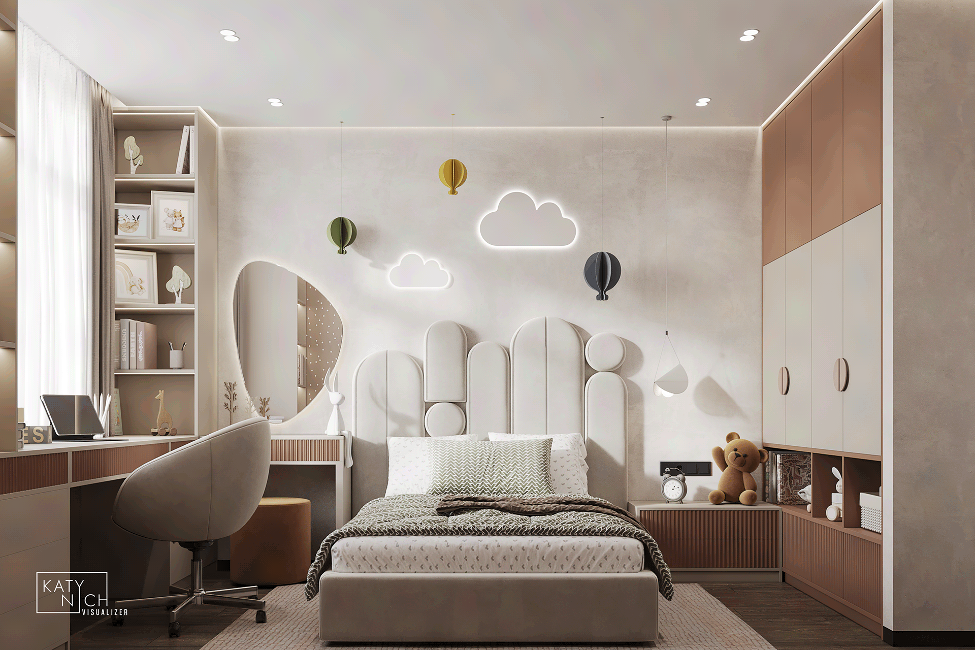 女孩的儿童房丨乌克兰基辅丨telegram-4