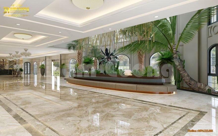 越南 Quảng Ninh 港海鲜餐厅 Vườn Hồng 设计亮点与评价-12