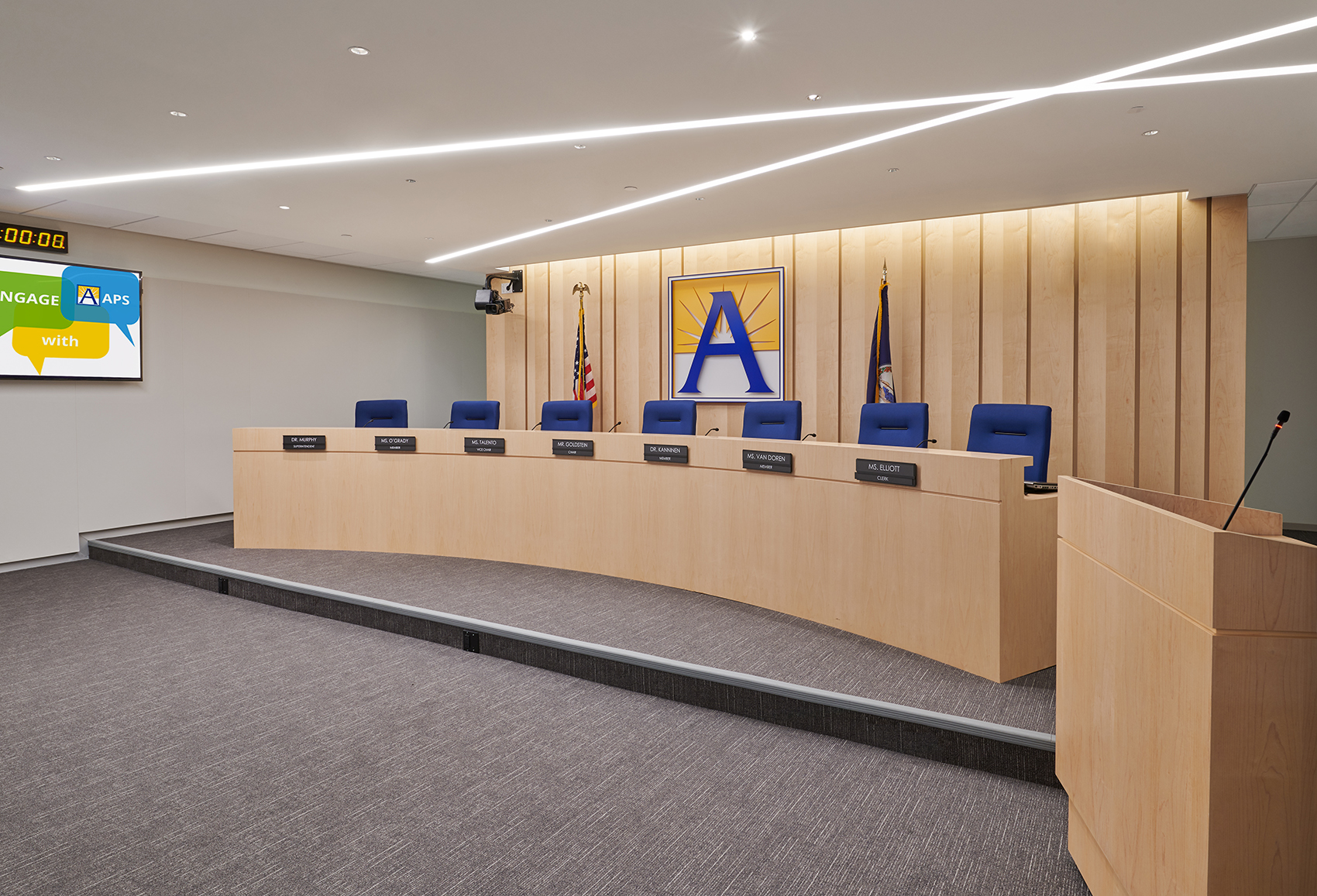 美国阿灵顿公立学校总部丨Studio Twenty Seven Architecture-33