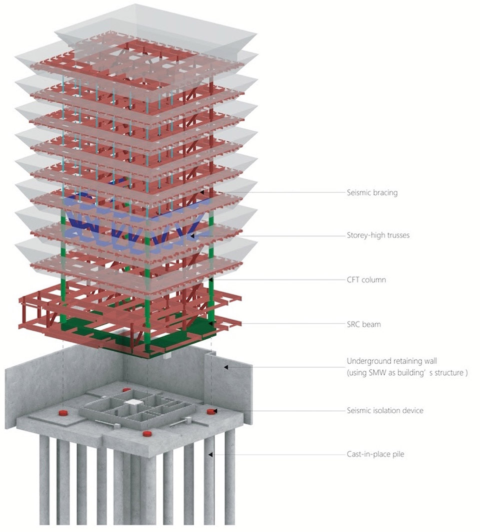 MONOSPINAL 总部大楼丨日本东京丨Makoto Yamaguchi Design-80