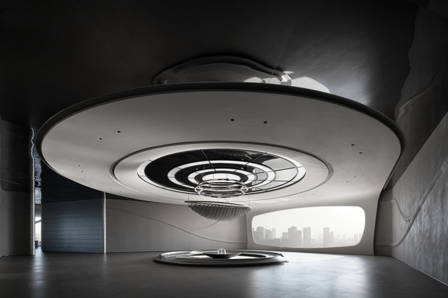 新作|池陈平:云巅造境,引水入席丨中国杭州丨OTL本体建筑空间设计-12