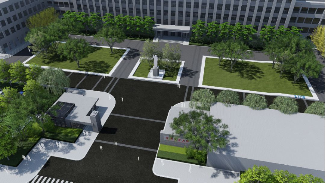 北京化工大学景观提升改造-43