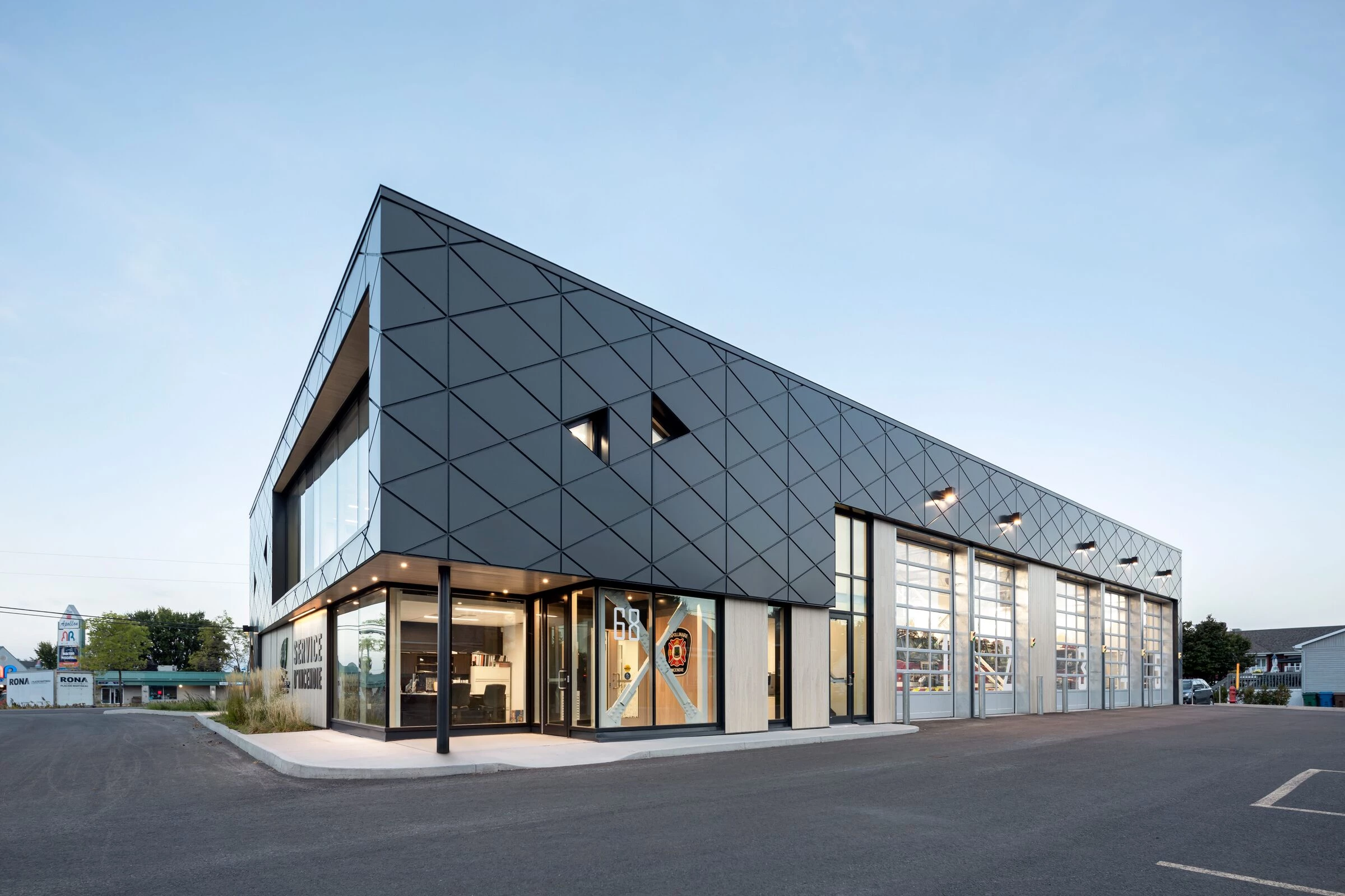 圣阿波利奈尔消防站丨加拿大魁北克丨CCM2 建筑事务所-6