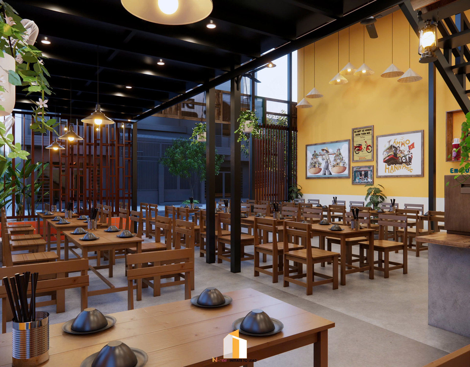 Quán Ốc Dì Ba（可能对应中文“第三螺店” ）丨越南胡志明市丨SN_Design（位于N  One）-18