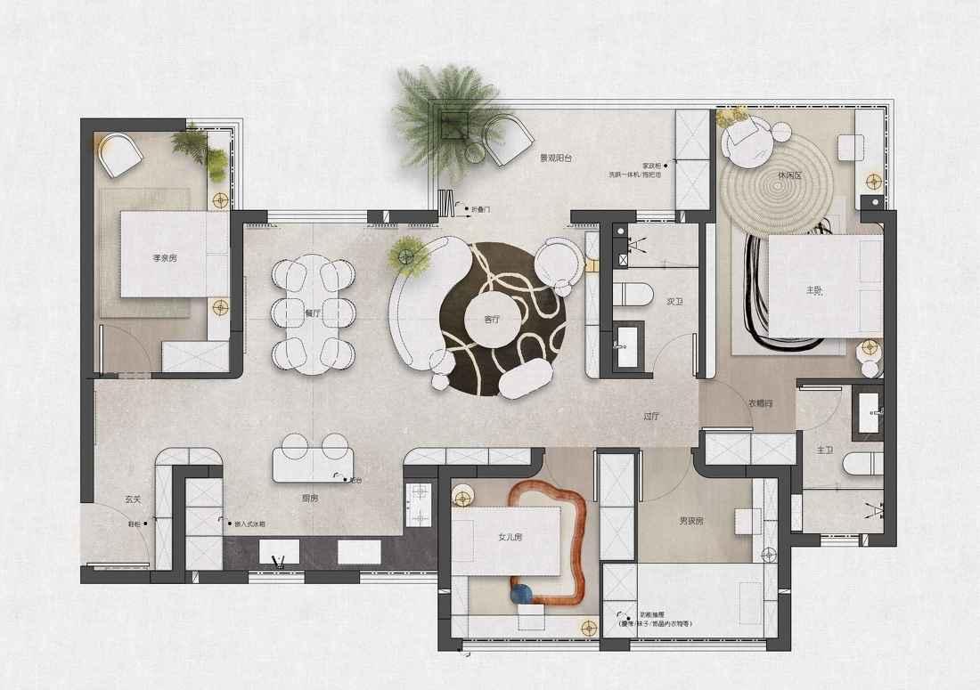 仲春之森 · 城市公寓的自然主义解读-42
