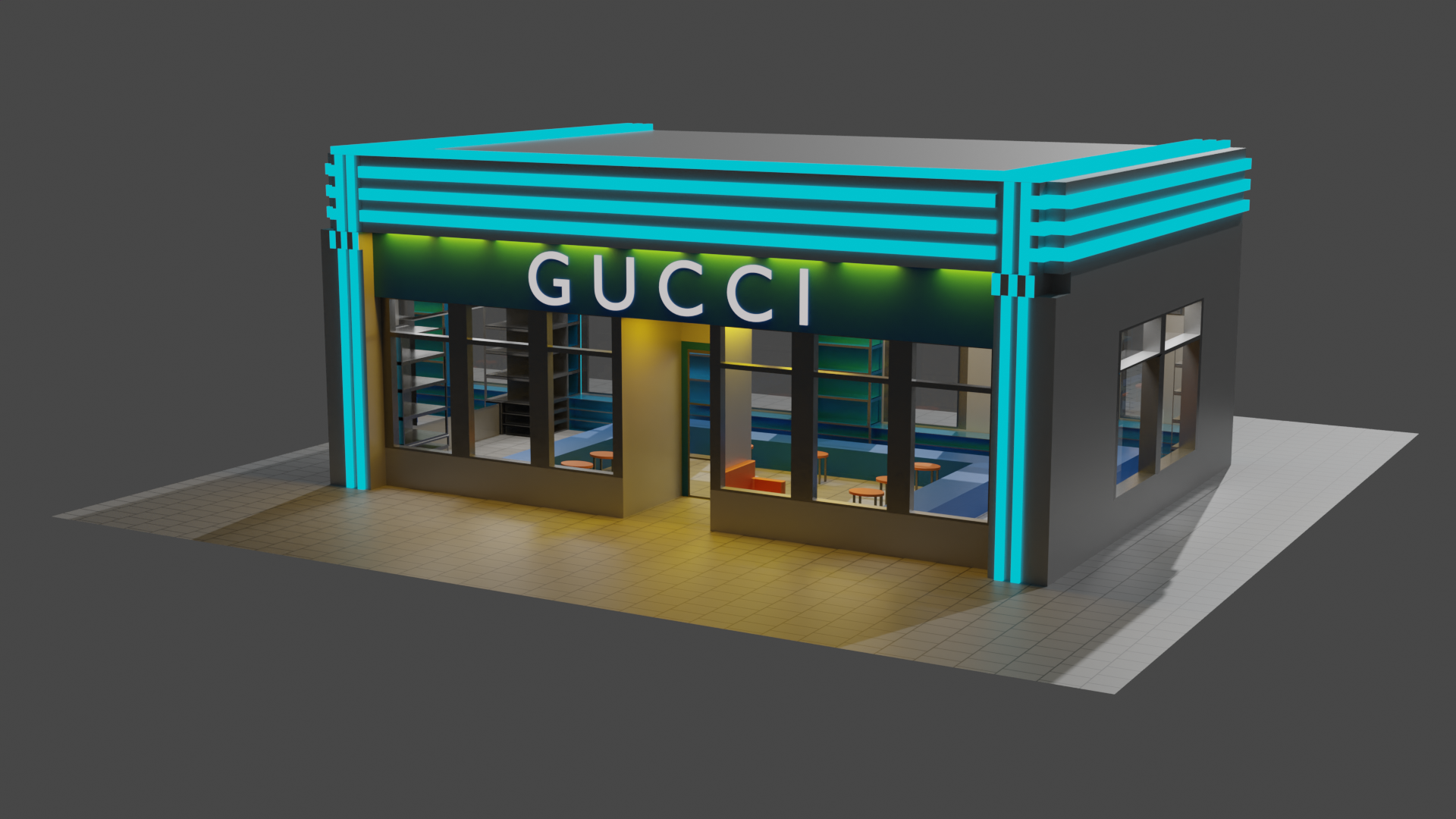 Architectural exterior & interior design.-1