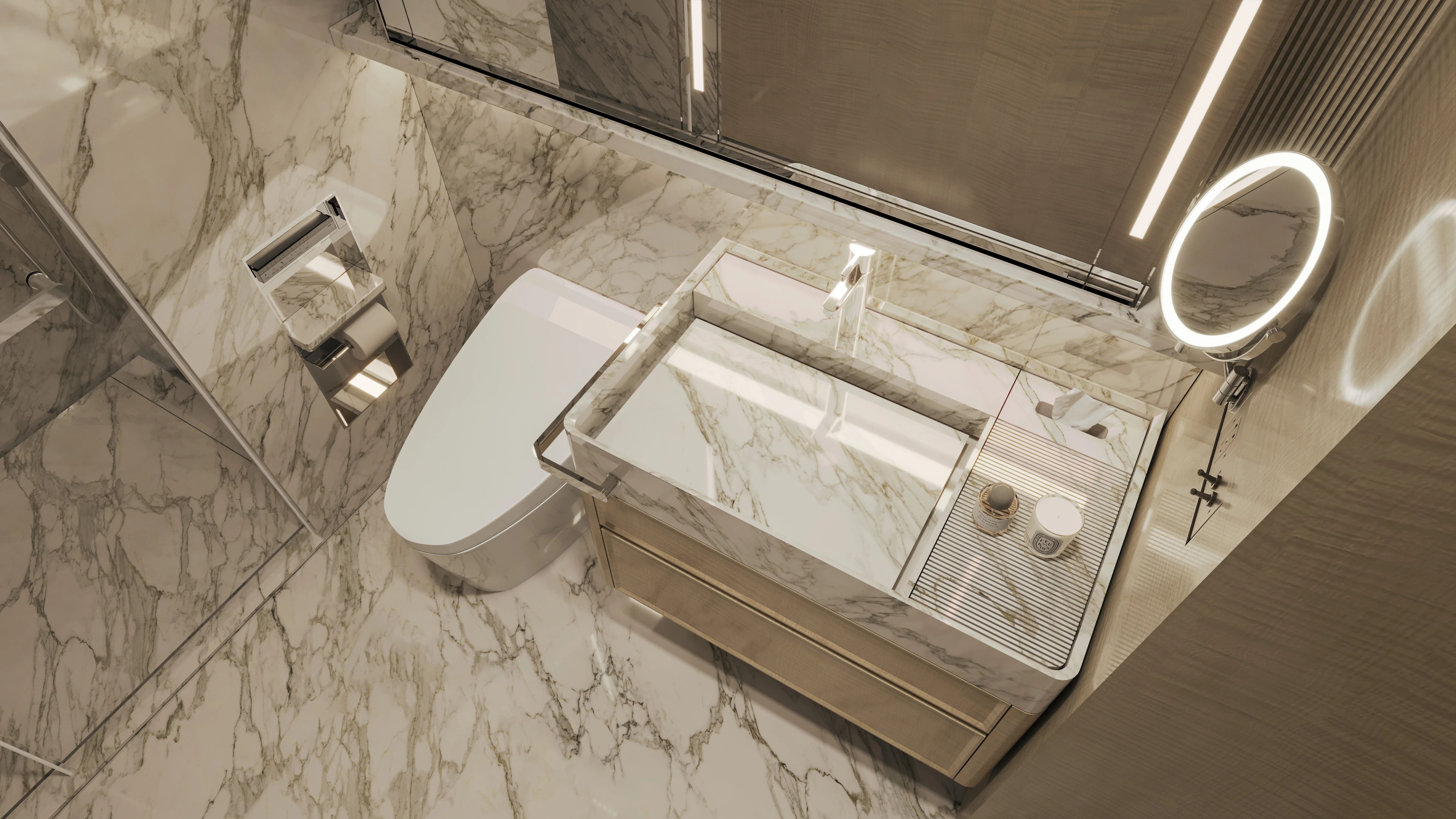 新作  先锋艺术 vs 怀旧经典 —— 华润置地 深圳湾澐玺 ONE BAY PARK丨中国深圳丨DIA设计-62