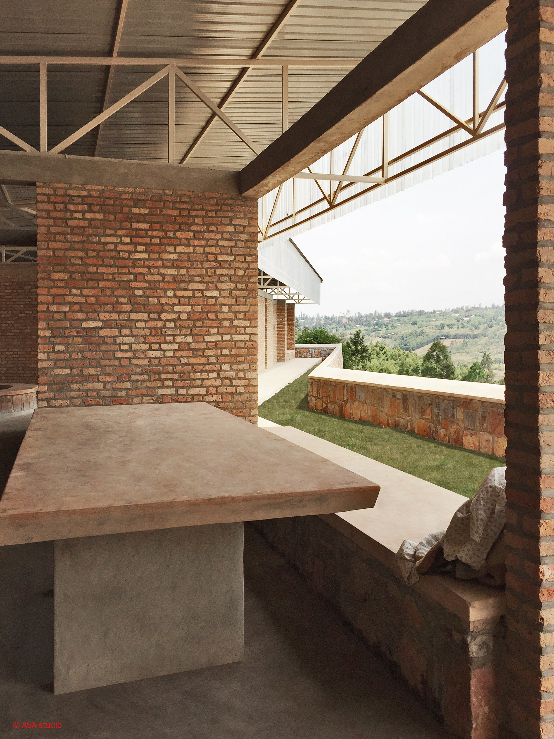 Rwanda 校园宿舍设计,绿色环保融入生活-17