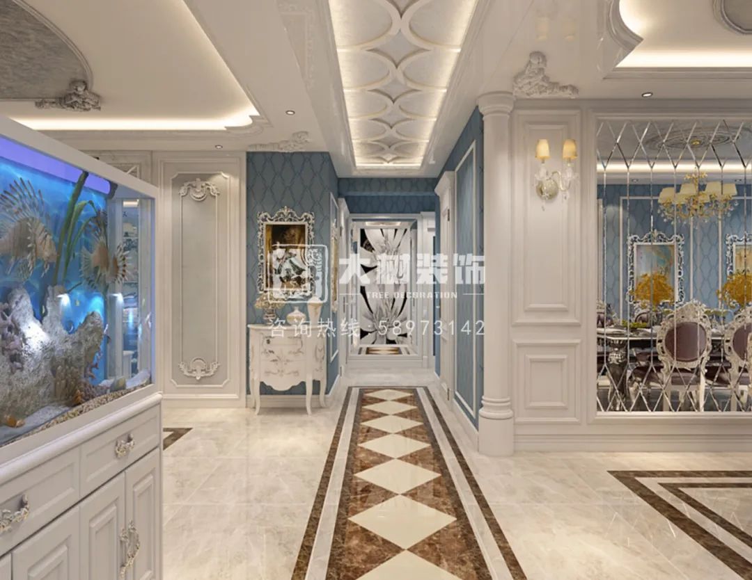 金色江湾 | 120㎡法式浪漫家居,优雅生活时光-24