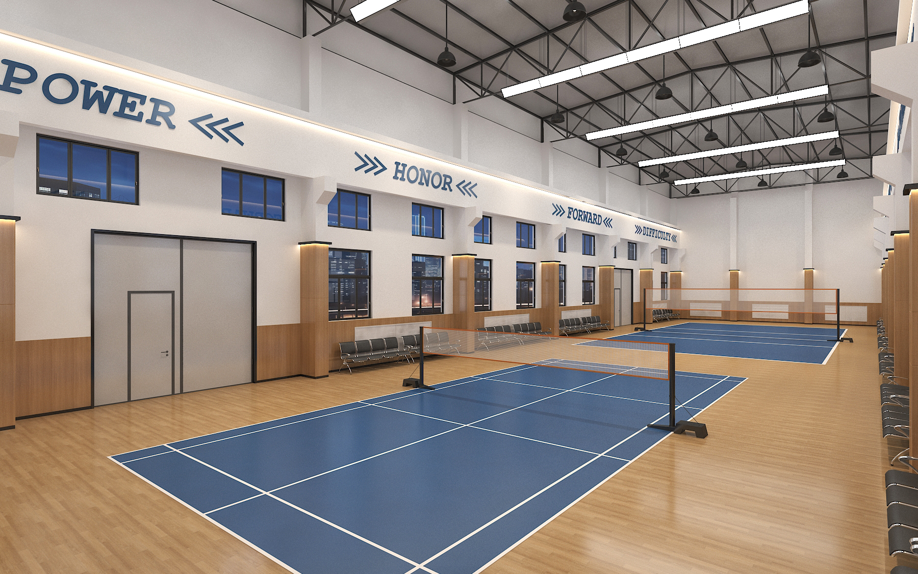 包钢第一热电厂体育馆丨内蒙古正合科技有限公司-4