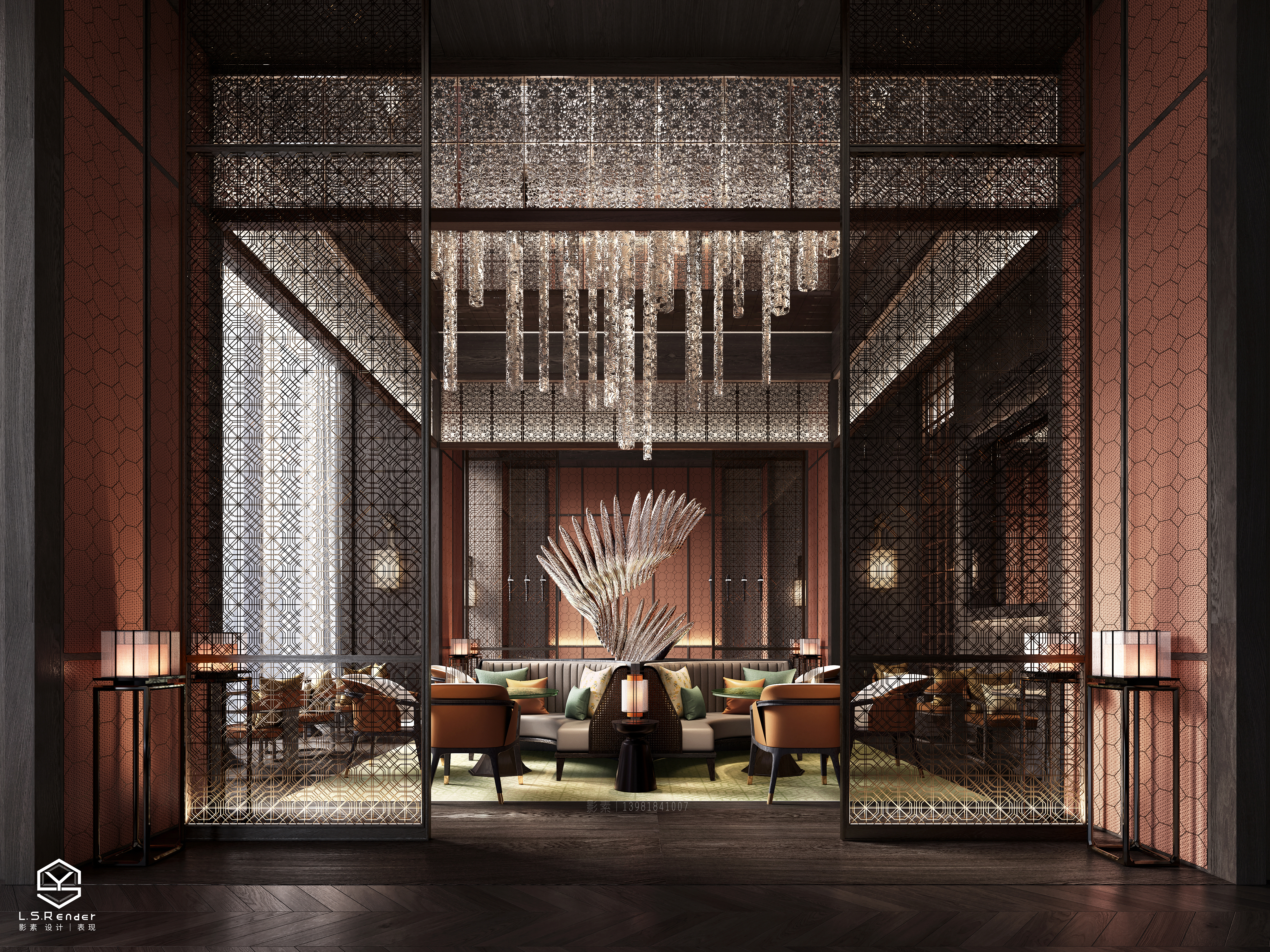 影素设计 • 现代高端客房空间表现-5