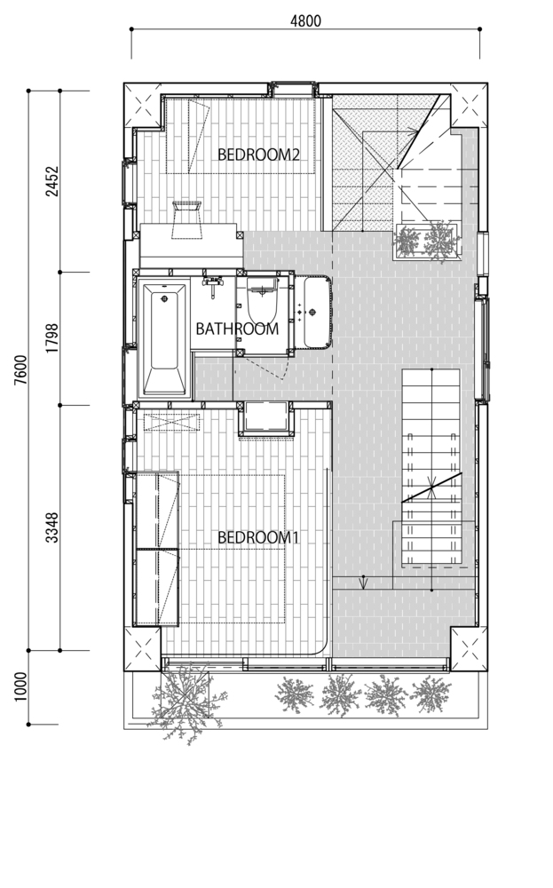 日本绿色楼梯住宅丨MAMM DESIGN-46