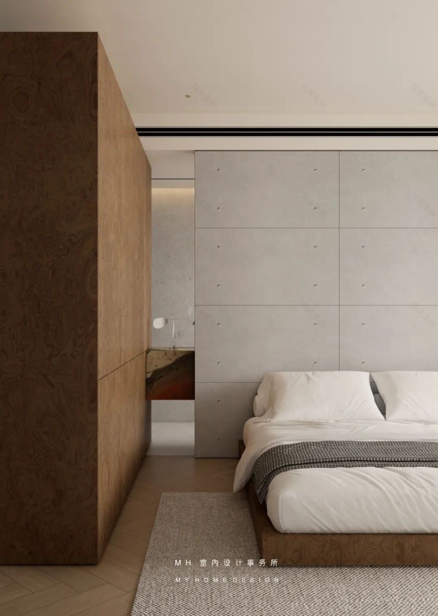 【首发】MH设计新作:自由·归属▏当代豪宅的极简艺术,让生活更有腔调-114