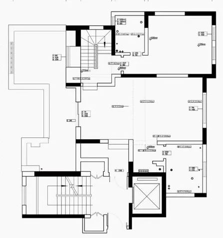 龙湖香醍国际顶楼复式设计丨青马别墅空间设计-29