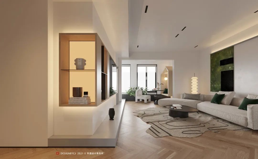 汕头悦景逐光 · 现代极简空间的光影魅力丨中国汕头丨集句设计-10