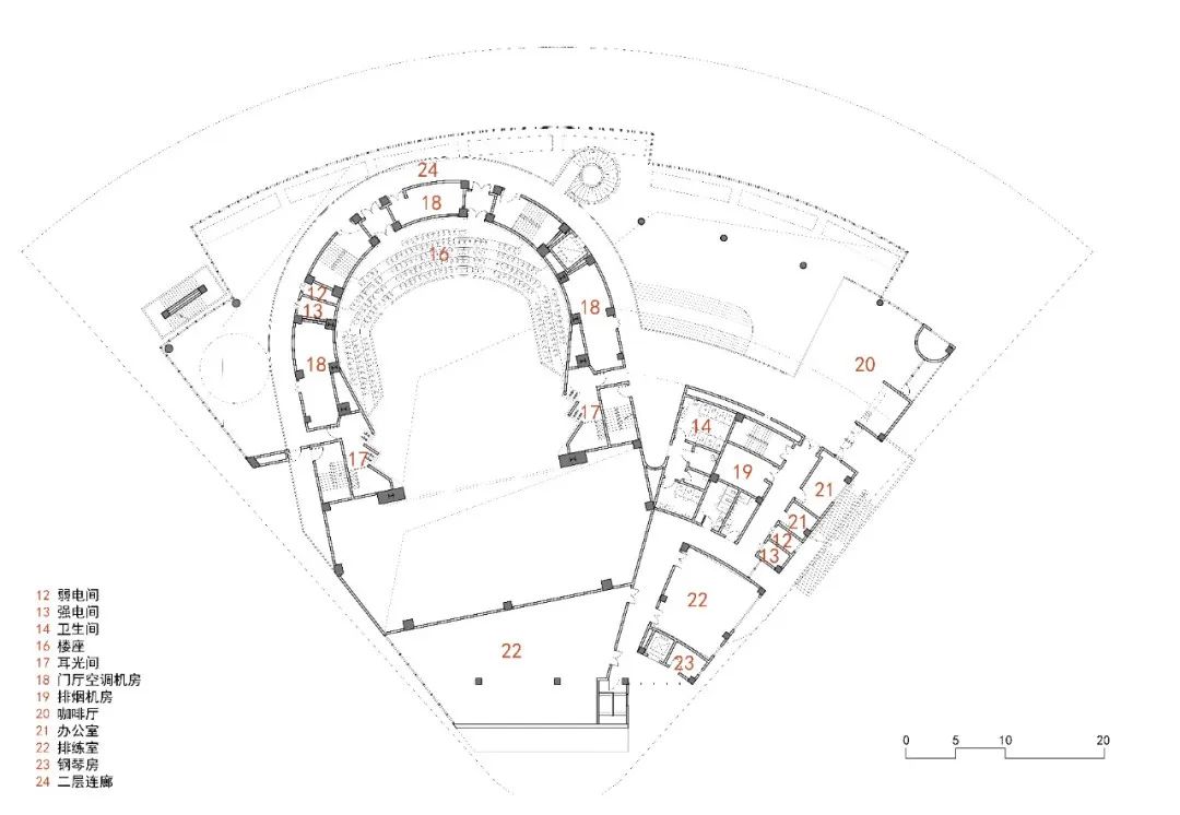 河南信息科技学院（筹）会堂丨中国鹤壁丨同济大学建筑设计研究院（集团）有限公司-52