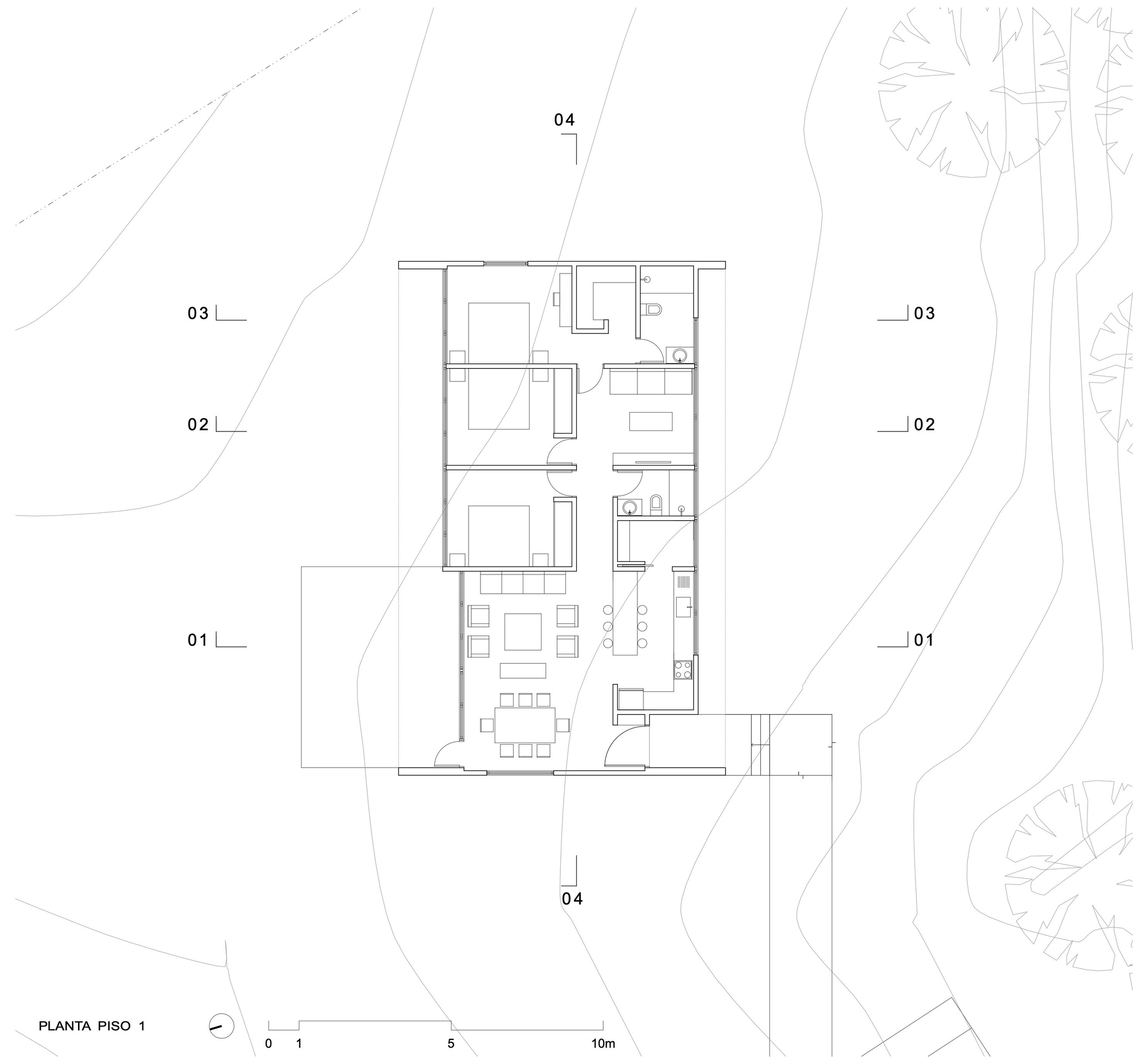 TF 住宅丨智利丨Cristián Romero Valente-13