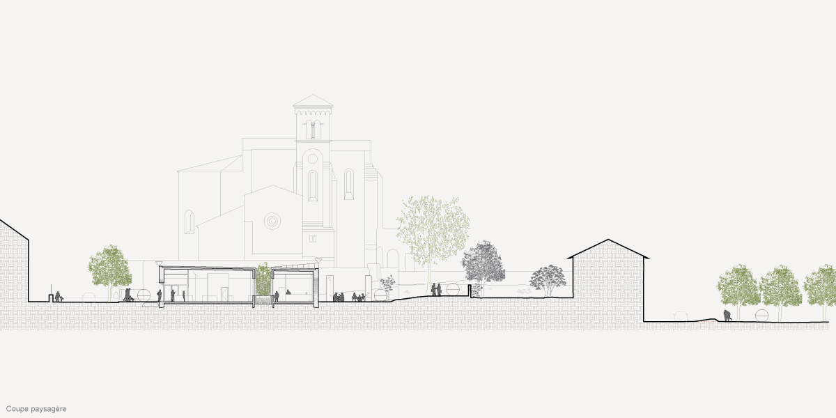 Pôle culturel et commercial（文化商业中心）丨法国丨CoCo architecture等-6