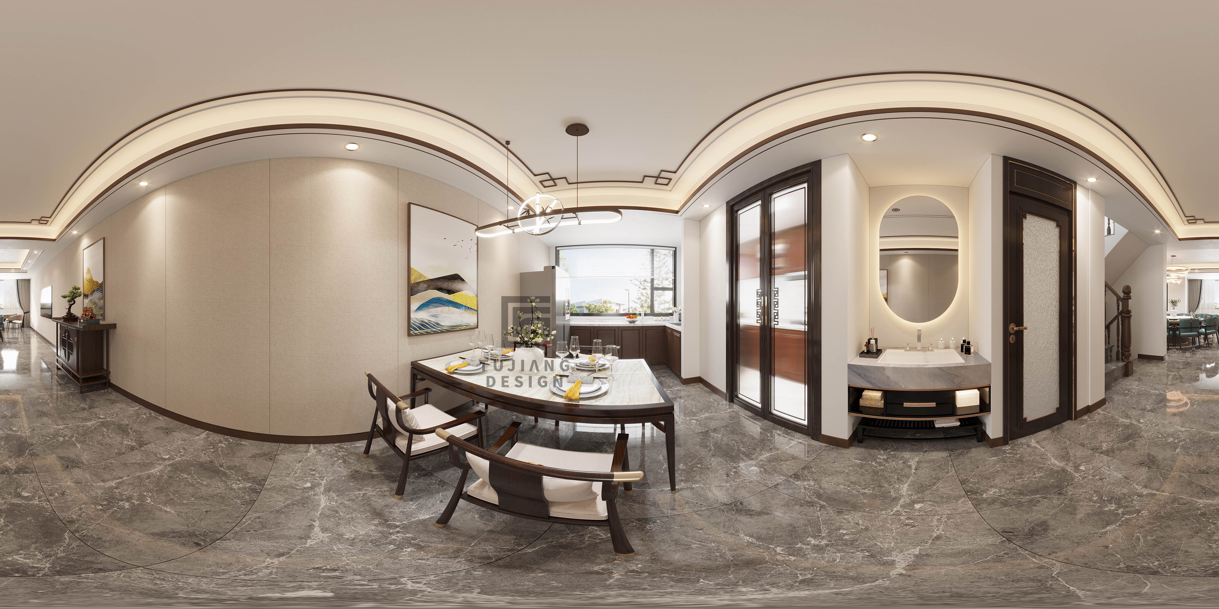 私人会所设计丨艺术不语，在时间里悄然绽放-9