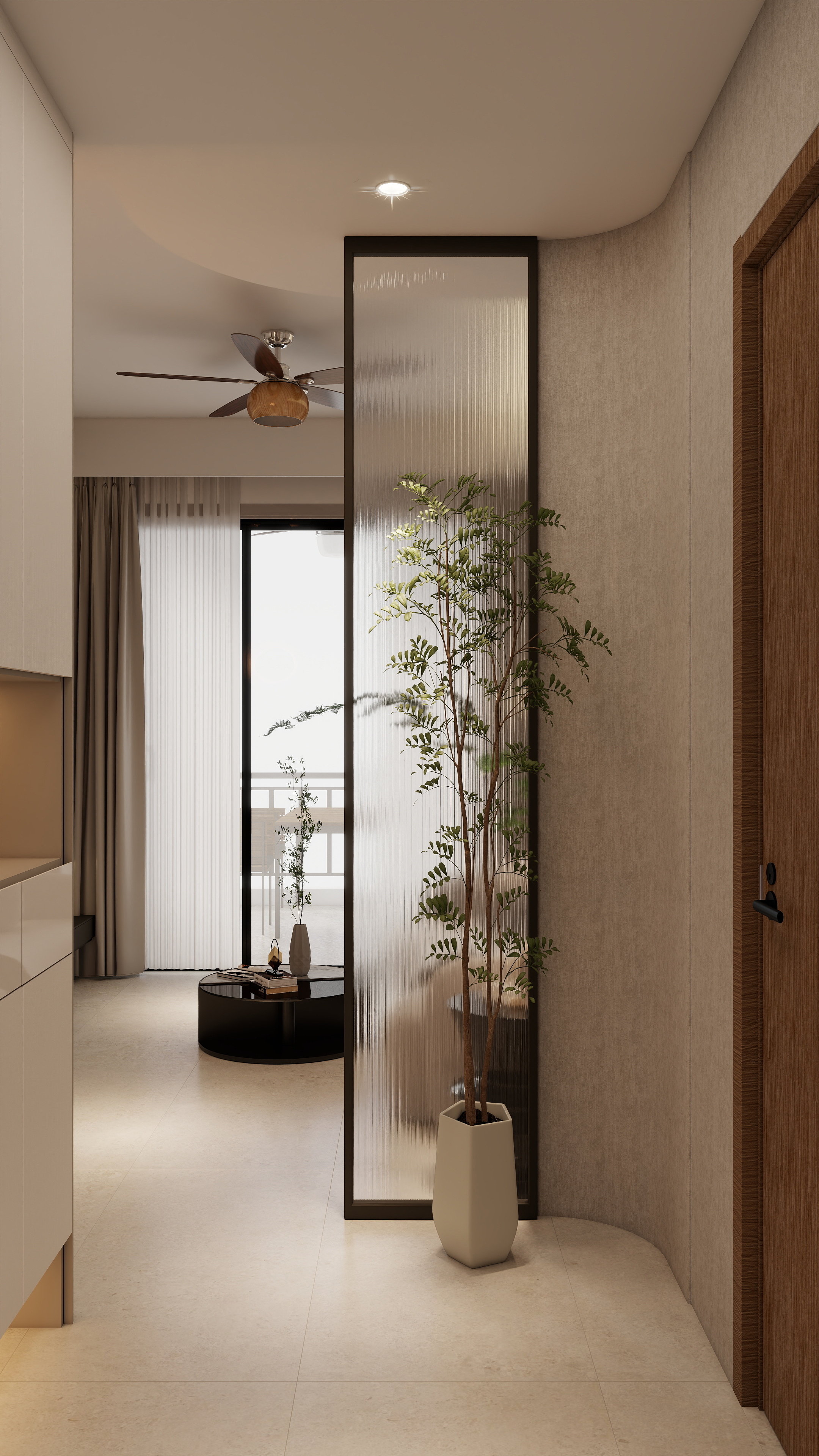 Chuo Chu Kang condo: Monochrome Black & White Design-3