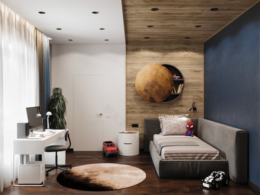 森林岛小区住宅室内设计丨俄罗斯车里雅宾斯克丨文本未提及-29