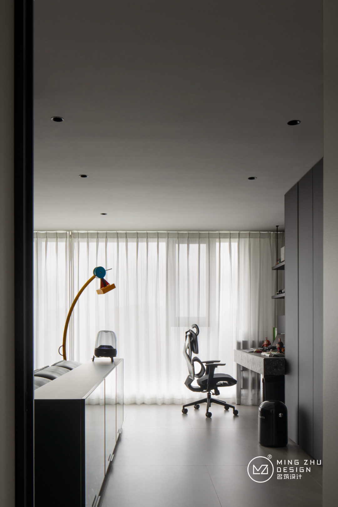 名筑设计实景l113m²属于年轻人的快乐屋。-31