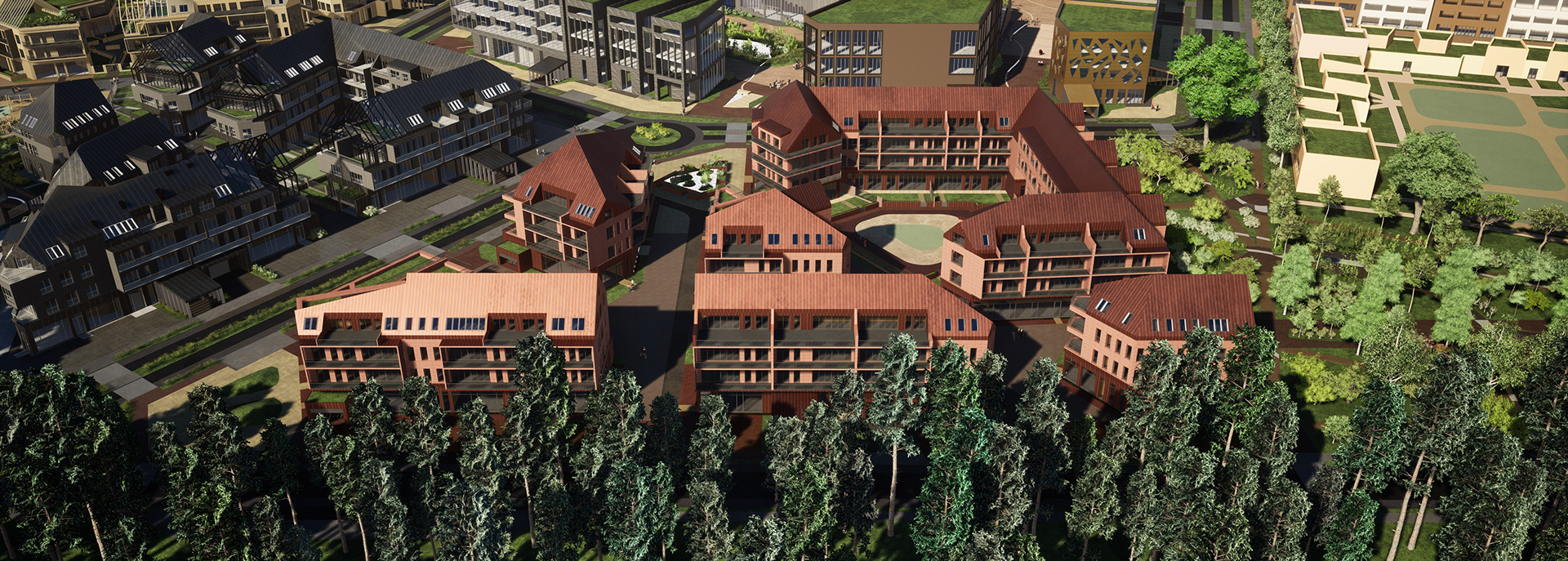 高密度和低层多功能木结构住宅区丨波兰比得哥什丨Damian Dominiczak-112