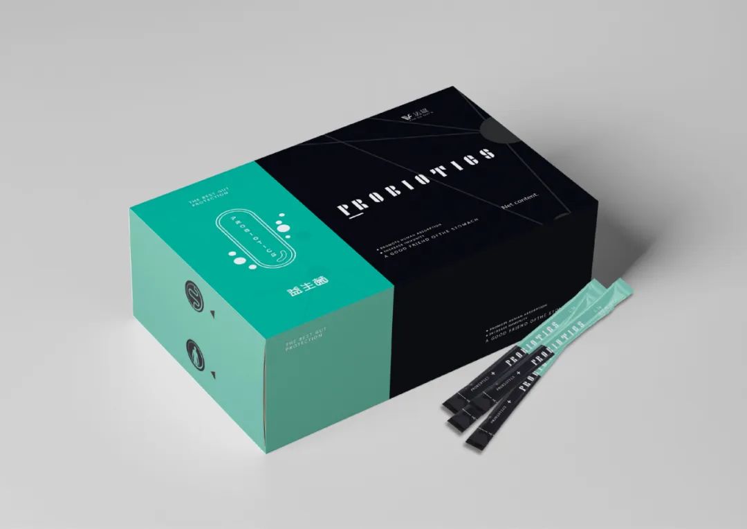 保定法鵜益生菌店,对比色设计吸引眼球-59